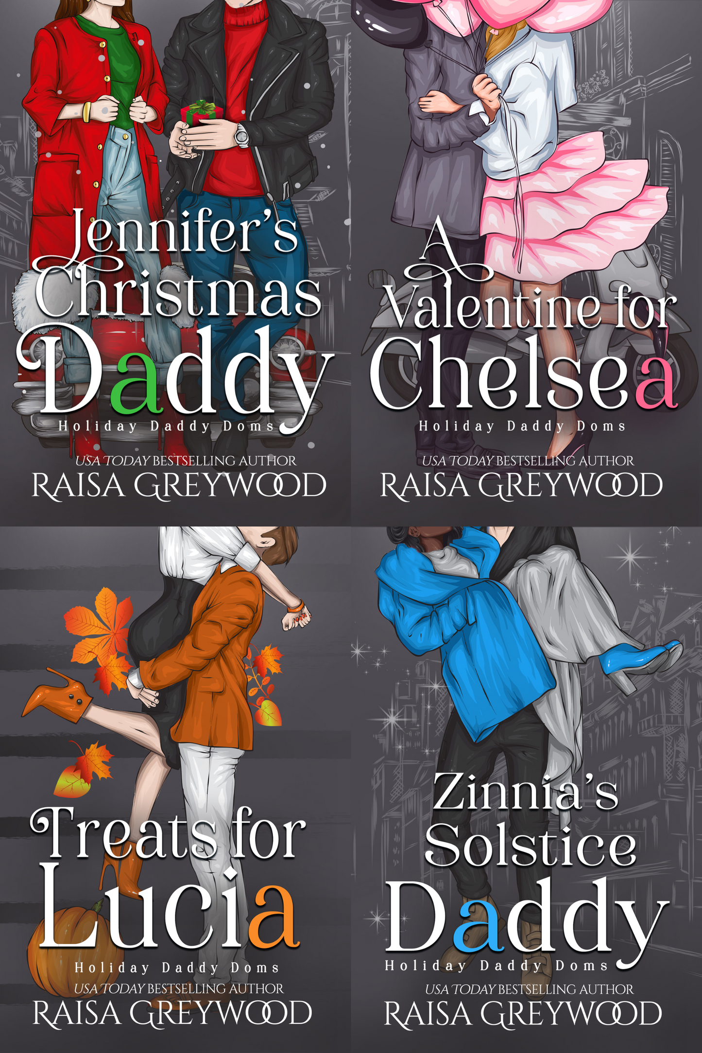 Holiday Daddy Doms Paperback Bundle